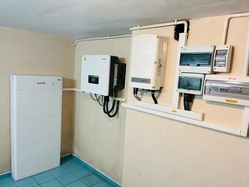 Magazyn energii — układ akumulatorów