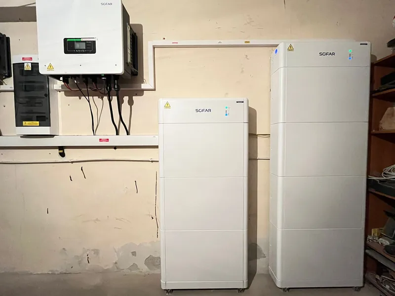 Magazyn energii — kompletna instalacja