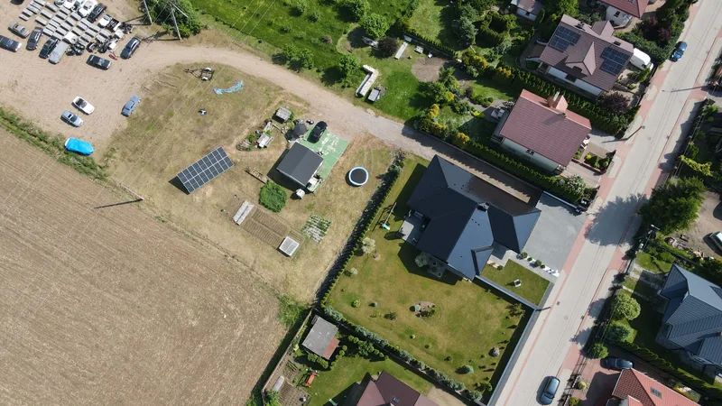 Fotowoltaika — duża instalacja gruntowa