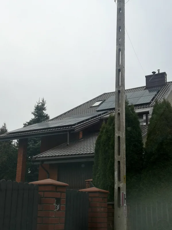 Fotowoltaika — montaż na dachu